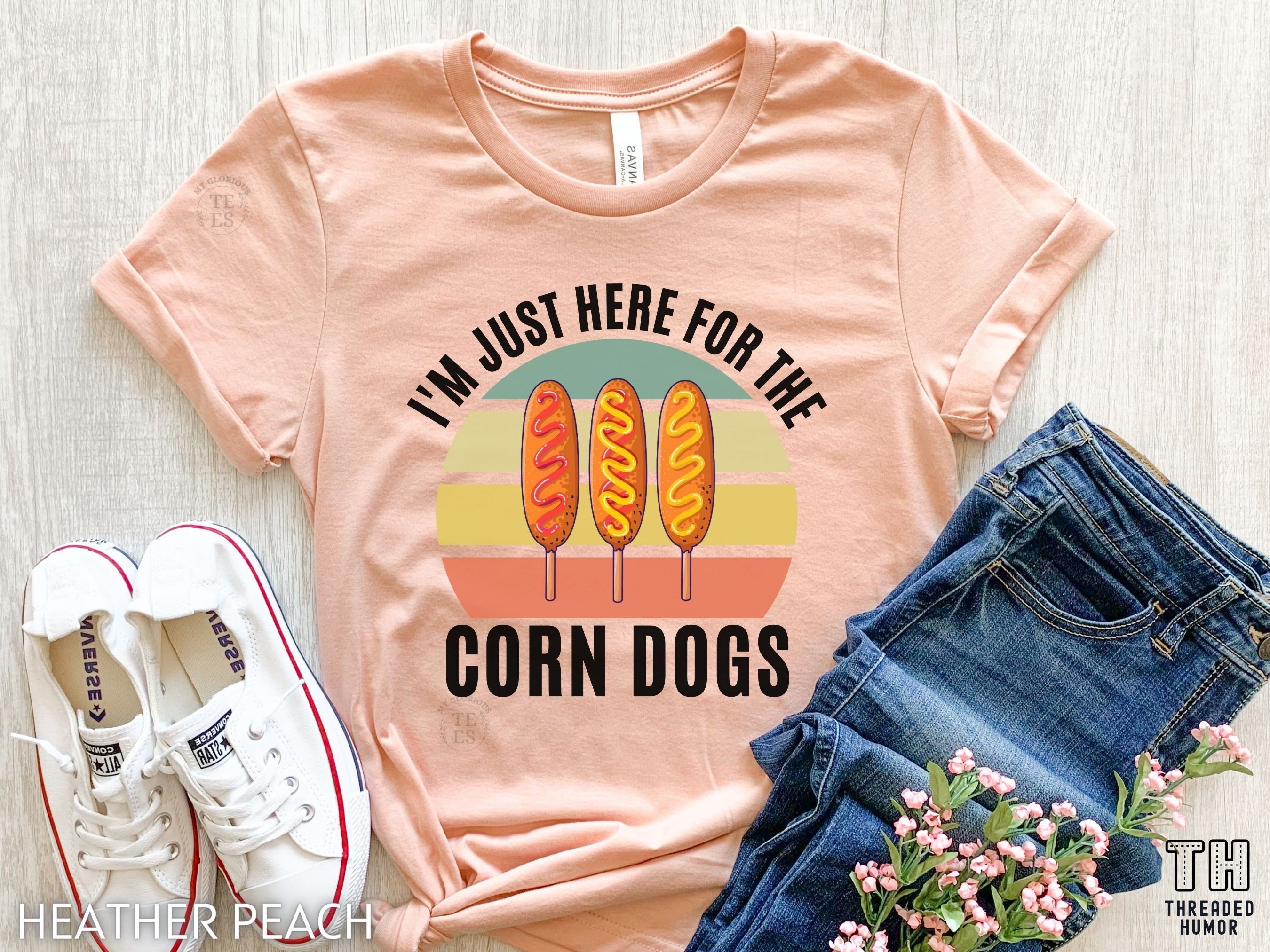 Corn Dog Shirt Corn Dog Tshirt Corn Dog Gifts Funny Corn Etsy