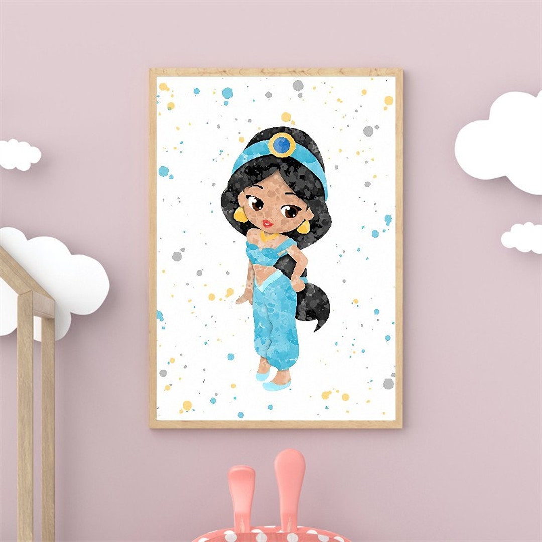 Princess Jasmine Poster Poster Room Baby Garcon Girl Child Home