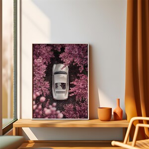 Poster Porsche 911 / Stampa artistica di auto d&#39;epoca / Stampa artistica / Arte murale stampabile / Arte murale Porsche / Arredamento per la casa / Porsche Carrera d&#39;epoca