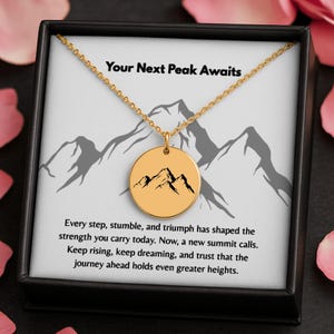 Personalized Next Chapter Necklace, New Chapter, Graduation Gift,  New Job, Retirement, Farewell Gift, New Beginnings, Divorce Gift, Breakup