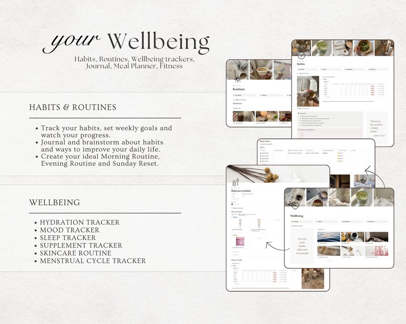 2026 Ultimate Life Planner Notion Template Aesthetic Notion Dashboard ...