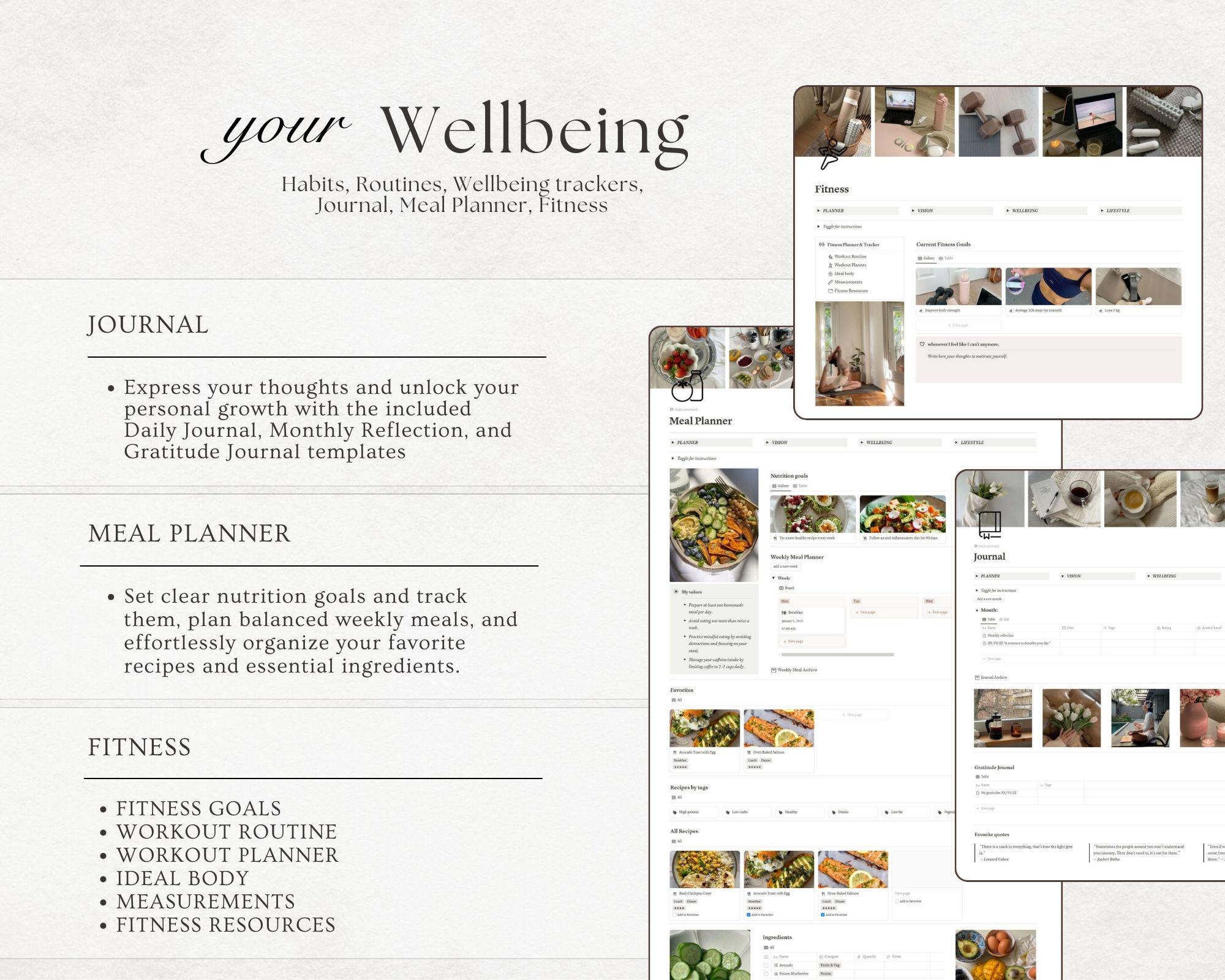 2026 Ultimate Life Planner Notion Template Aesthetic Notion Dashboard ...
