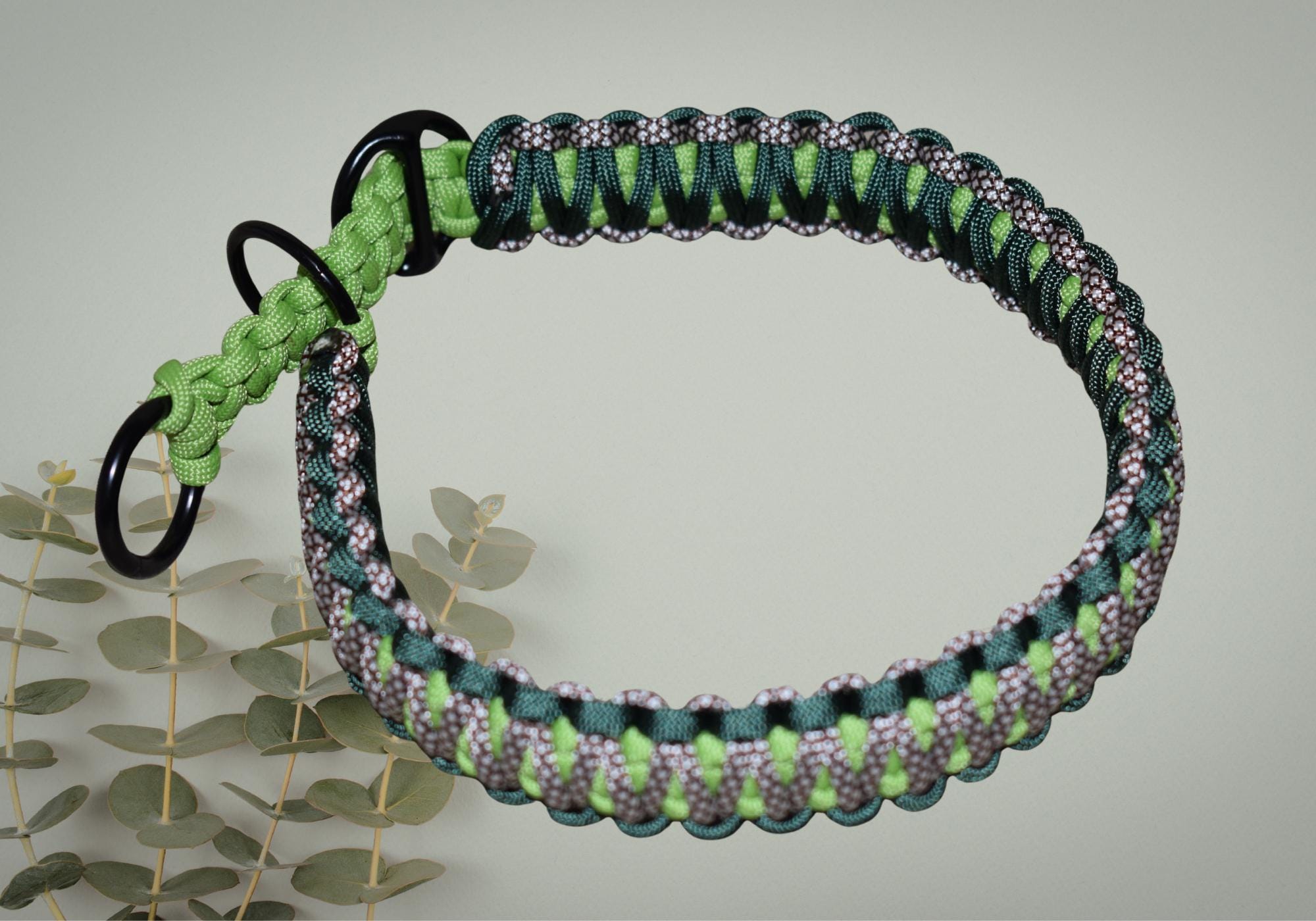 Paracord halsband zugstopp - Etsy.de