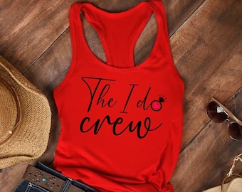 Möhippa-tröja SVG, 'The I Do Crew'-design (digital nedladdning)