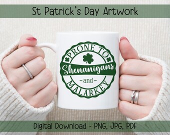 St Patrick's Day-upptåg, irländsk dekor (digital nedladdning)