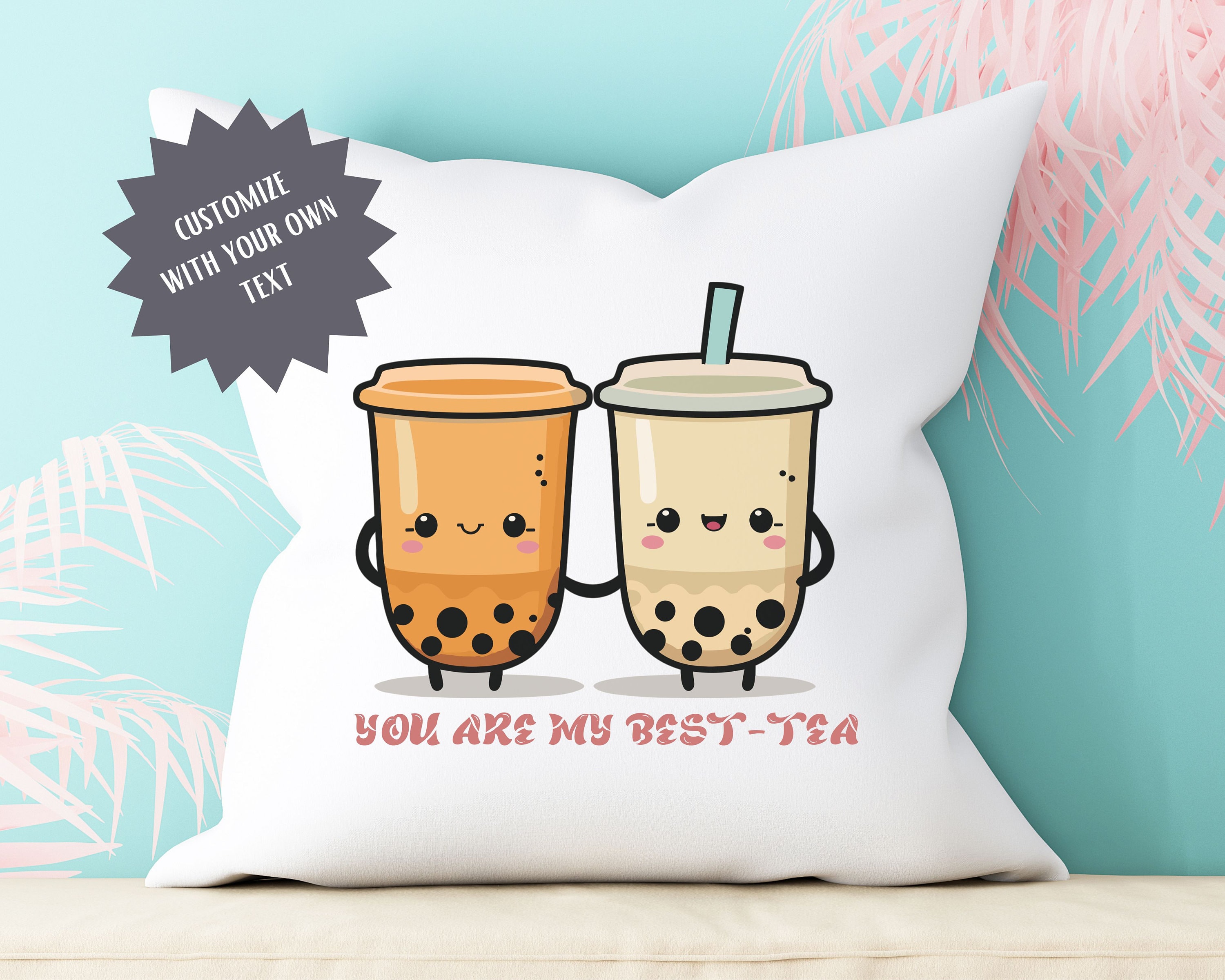 Cute Kawaii Boba Tea Bes-teas SVG PNG EPS Sublimation File Digital ...