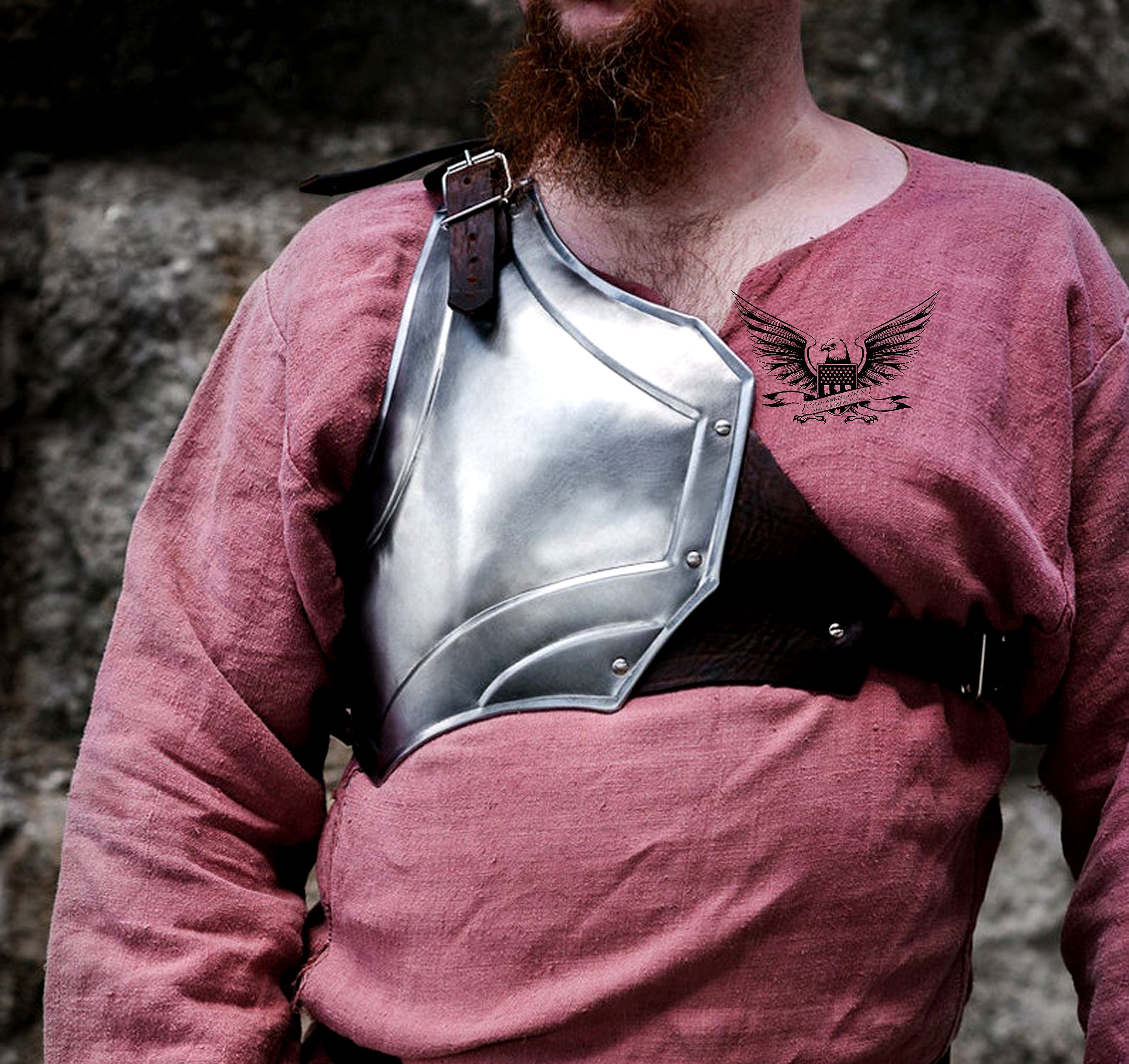 Medieval Back & Front Cuirass Armor Antique Warrior Larp Chest Armor