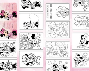 Minnie Mouse Colouring Book