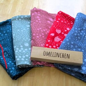 Musselin Loop, Double Gauze Loop, Loopschal, Damen