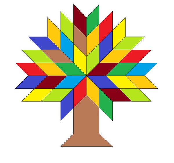 Jean Irene Quilt Pattern and Template by Sophie Dawson of Sew Swish