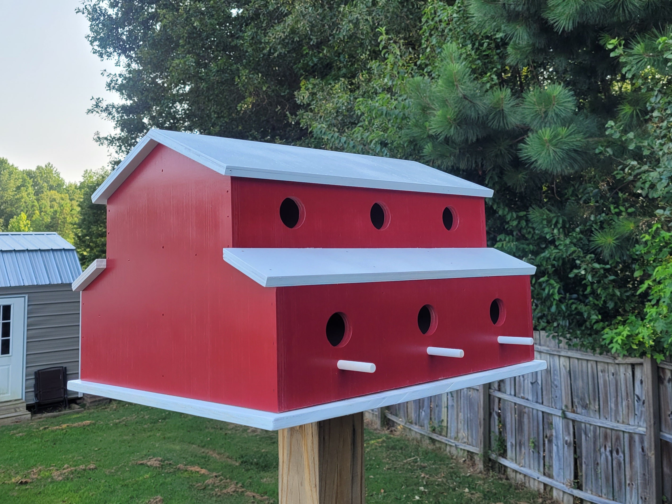 Large Barn Birdhouse With 12 Separate Nesting Boxes SVG - Etsy