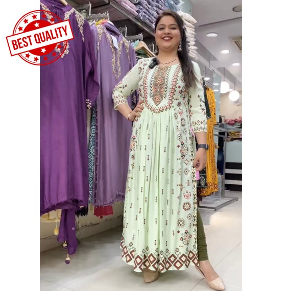 Latest Kurti Style For Spring-Summer 2019 | Saree.com by Asopalav