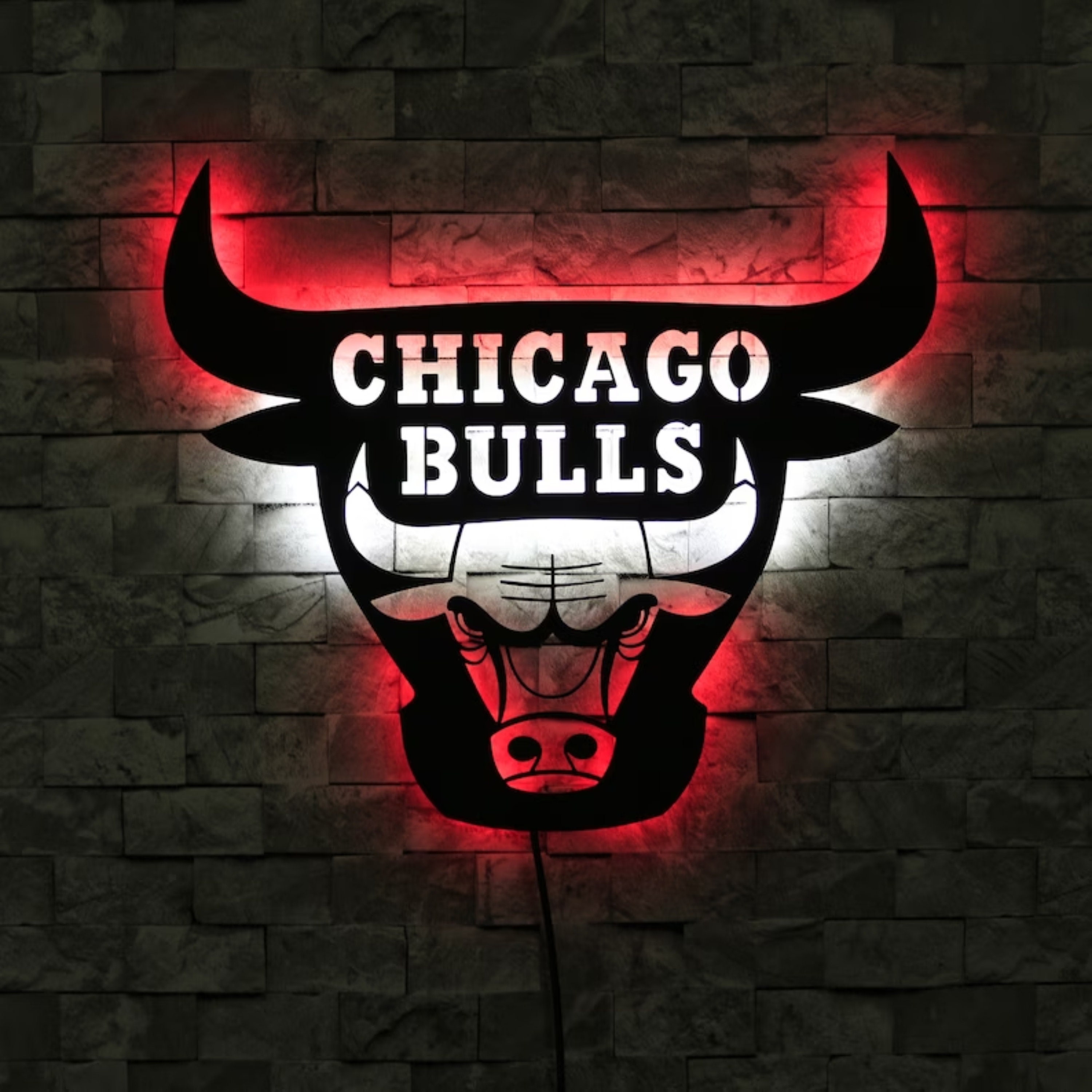 Chicago Bulls Handmade distressed wood sign, vintage, art, weathered,  recycled, home decor, Wall art, Man Cave, Black, Red – Chris Knight  Creations