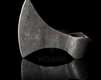 Viking hardened axe, battle ready, BLUNT