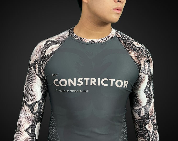 The Constrictor BJJ Long Sleeve Rash Guard for Men