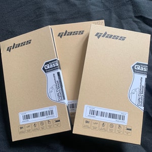 Tempered glass screen protector for iPhone 13