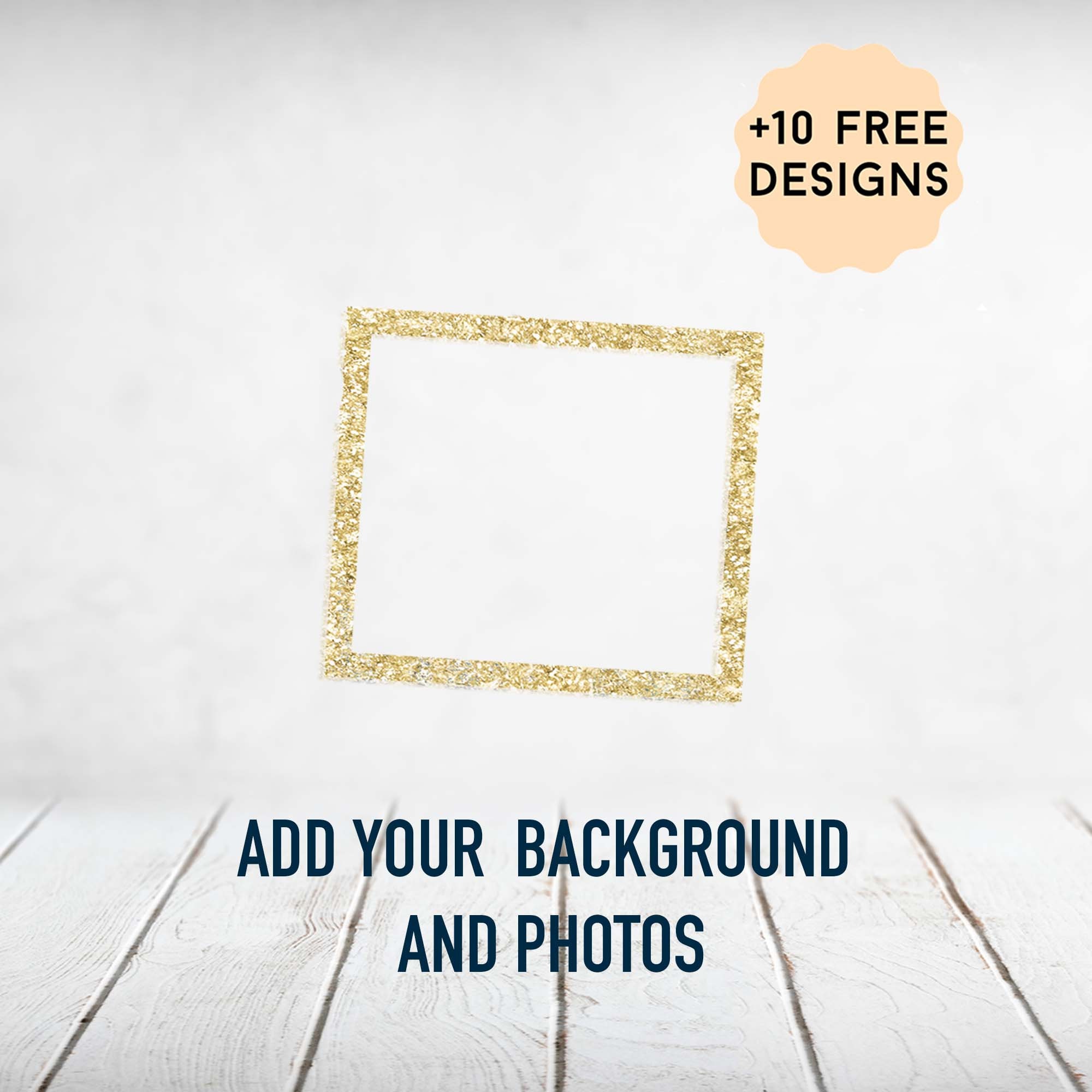 Photo Frame Template for 20 Oz Skinny Cups Designs Single Photo Frame ...