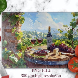 Plantilla de tabla de cortar, botella de vino, archivos PNG de queso para descargas de diseños de sublimación, tabla de cortar PNG, diseños de tabla de cortar de vidrio