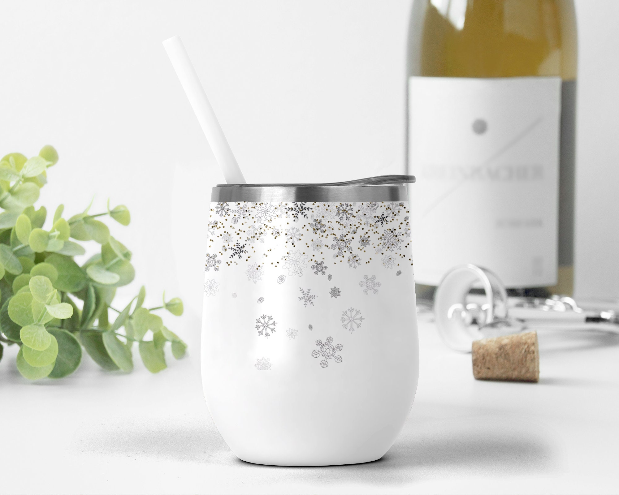 12oz Wine Tumbler Template SVG Blank Template for Sublimation Full Wrapper Wine  Tumbler SVG 
