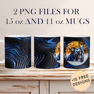 Personalized Photo Mug For Dad Sublimation Designs For 15 oz 11 oz Daddy Picture Mug Wrap With 1 Frame Coffee Mug Template Father&#39;s Day Gift