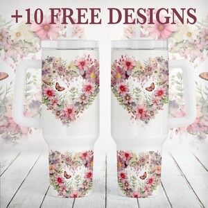 40 oz Tumbler Wrap Designs Butterfly Tumbler Png Summer Sublimation Design Downloads Nascimento Flores Tumbler Template Presente Para Sogra