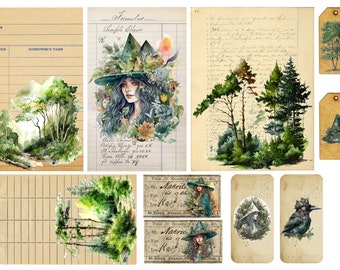 Forest Witch Ephemera