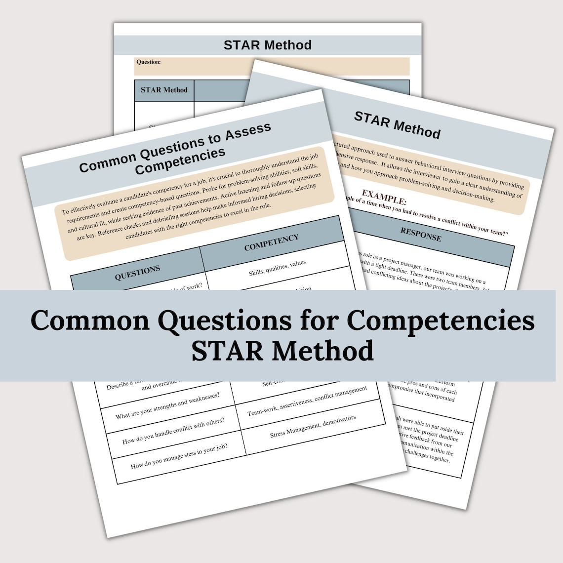 Interview Guide for Interviewers, 150 Interview Questions, STAR Method ...