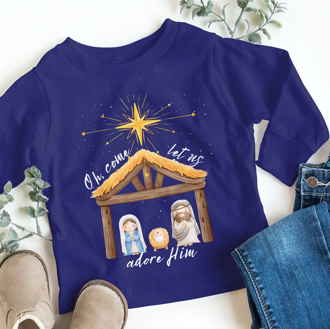 Nativity Tshirt Etsy