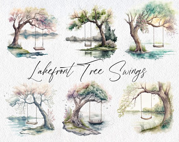 Tree Swing Clipart