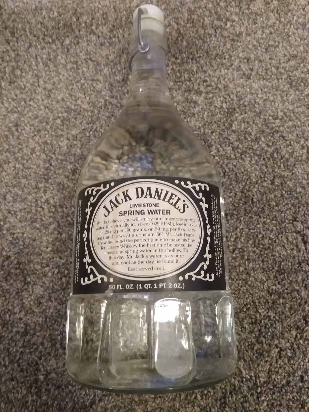 Jack Daniels Limestone Spring Water Bottle Sealed Unopened Not Torn 48013 Etsy