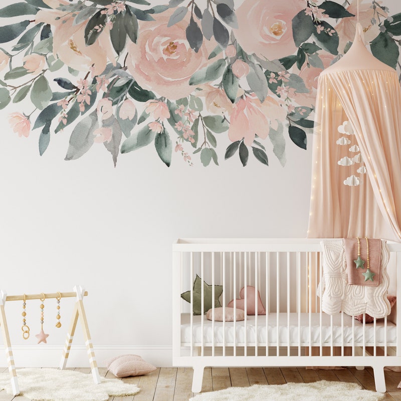 Baby Girl Nursery Decal - Etsy