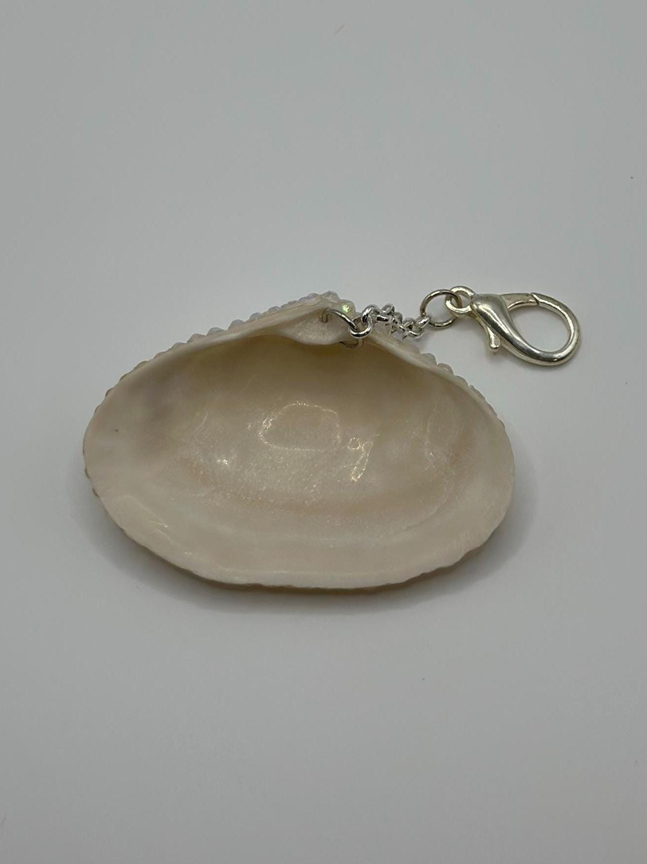 Bag Charm- Bedazzled Seashell - Etsy