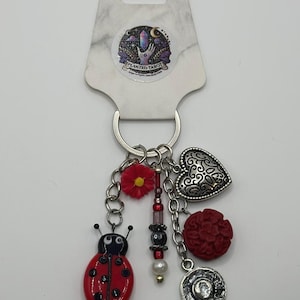 Keychain- Ladybug Lover