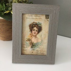 DECORAZIONE immagine - vecchia cartolina - 15 x 19 cm nostalgia vintage