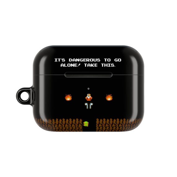 It's Dangerous! Retro Link NES AirPod Pro Case Gen 1 2 3 4 - Etsy