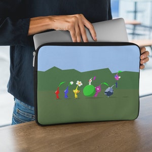 Pikmin Walking Macbook Pro Air 13 14 16 15 12 inch Protective Laptop Sleeve