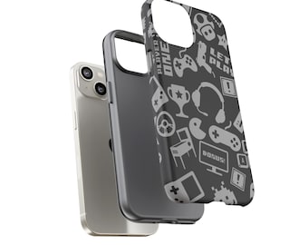 Retro Gaming Phone Tough Case for Iphone 8 X XR XS 11 12 13 Pro Max Mini Samsung Galaxy S10 S20 S21 S22 Plus Ultra Google 5 6 Gamer Gift