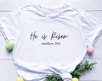 Easter He is Risen SVG Digital Cut File For Cricut, Png Digital Download.