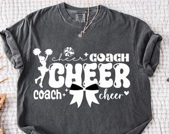 Cheer Coach SVG PNG, Cheerleading Design (Digital Download)