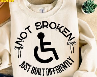 SVG de Concientización sobre la Discapacidad en Silla de Ruedas, PNG de Coquette Bow (Descarga digital)