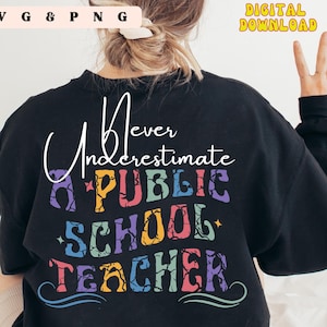 Lehrer Shirt für Lehrer Wertschätzung Geschenk Png Retro Lehrer Shirt Png Lehrer Lehrer Zeichen Erzieher Png Geschenk Sublimation Download