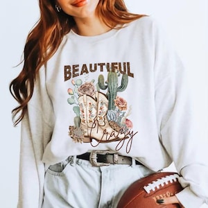 Descarga digital Country Western: vasos, camisetas, tazas, sombreros, hermosos diseños de sublimación PNG con flores y botas de granero, regalo para ella