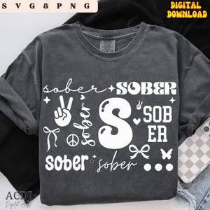 Sucht Erholung PNG SVG Clipart, Inspiration Grafiken für Nüchternheit & Heilung, nüchterne SVG Png motivierende digitaler Download Png-Datei