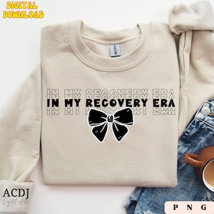 In meiner Erholungs-Ära PNG Clipart, inspirierende Grafiken für Nüchternheit & Heilung, Sucht Erholung PNG motivierend Digitaler Download Png-Datei