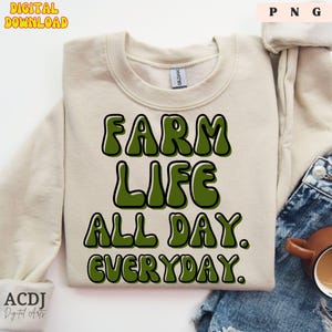 Farmer Shirt Png Farming Sublimation Téléchargement numérique Cadeau pour Farmer Mug Couper File DTF Transfer Farm Life Qoutes Png Rural Life Design Png