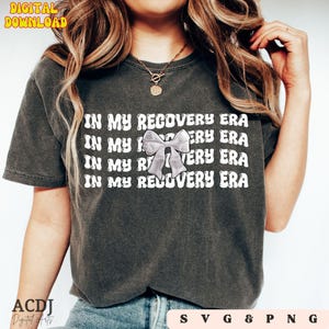In meiner Genesungs-Ära Png-Wiederherstellungs-Bewusstsein Shirt-Schnitt-Datei-Zitat