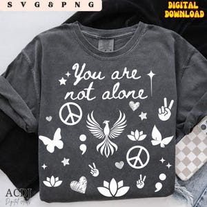 Recovery T-Shirt SVG Motivational Qoute Svg You Matter Png Stay Sober SVG Sobriety Drug Free Png Clean & Sober Trendy Aesthetic Shirt Svg