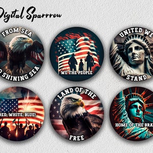Car Coaster Png, America Car Coaster Bundle, USA Quotes Sublimation Design, Digital Png File Instant Download