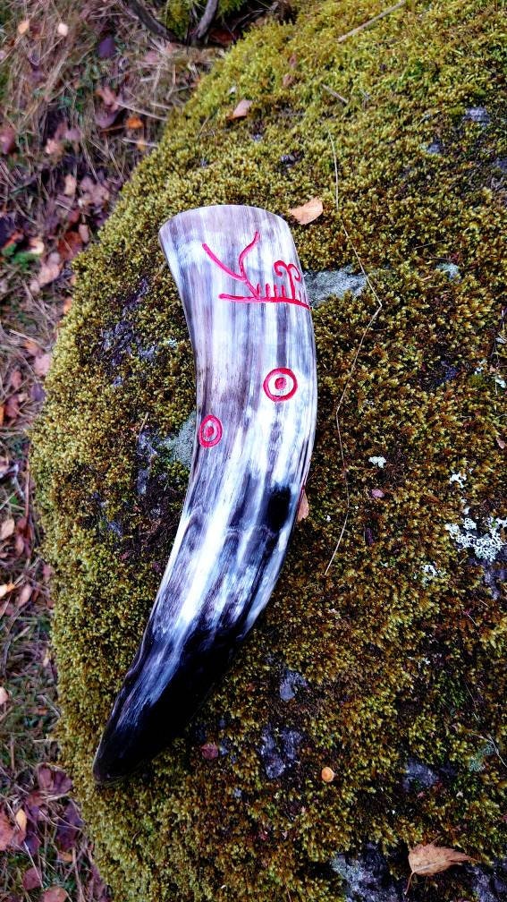 Viking Drinking Horn Etsy