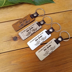 Bulk Personalized Funeral  Favor ,celebration of life favor,funeral favors ,personalized  keychain,bulk memorial favor, in loving memory